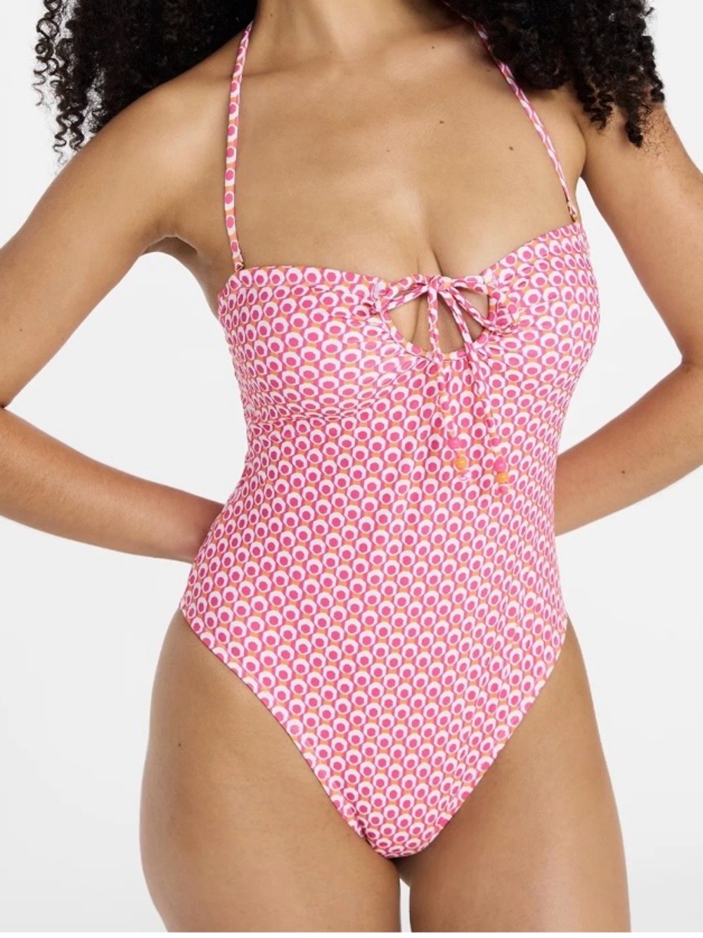 No Boundaries Keyhole One Piece Swimsuit Various Sizes